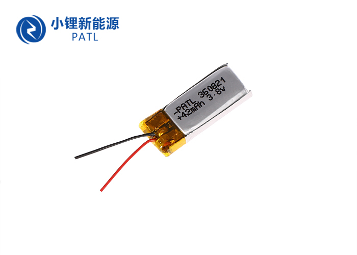 Polymer lithium battery PATL42mAh360821