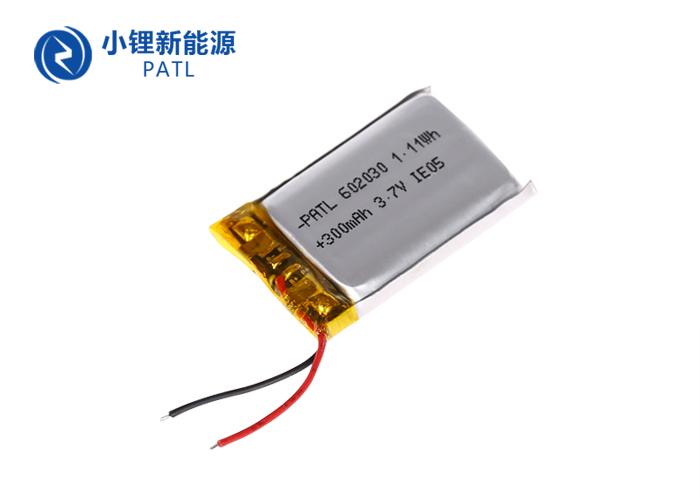 Polymer lithium battery PATL300mAh602030