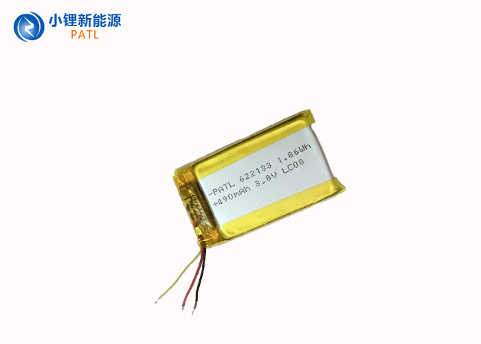 高电压锂离子电池PATL490mah622133
